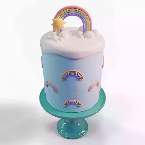 Rainbow Cake