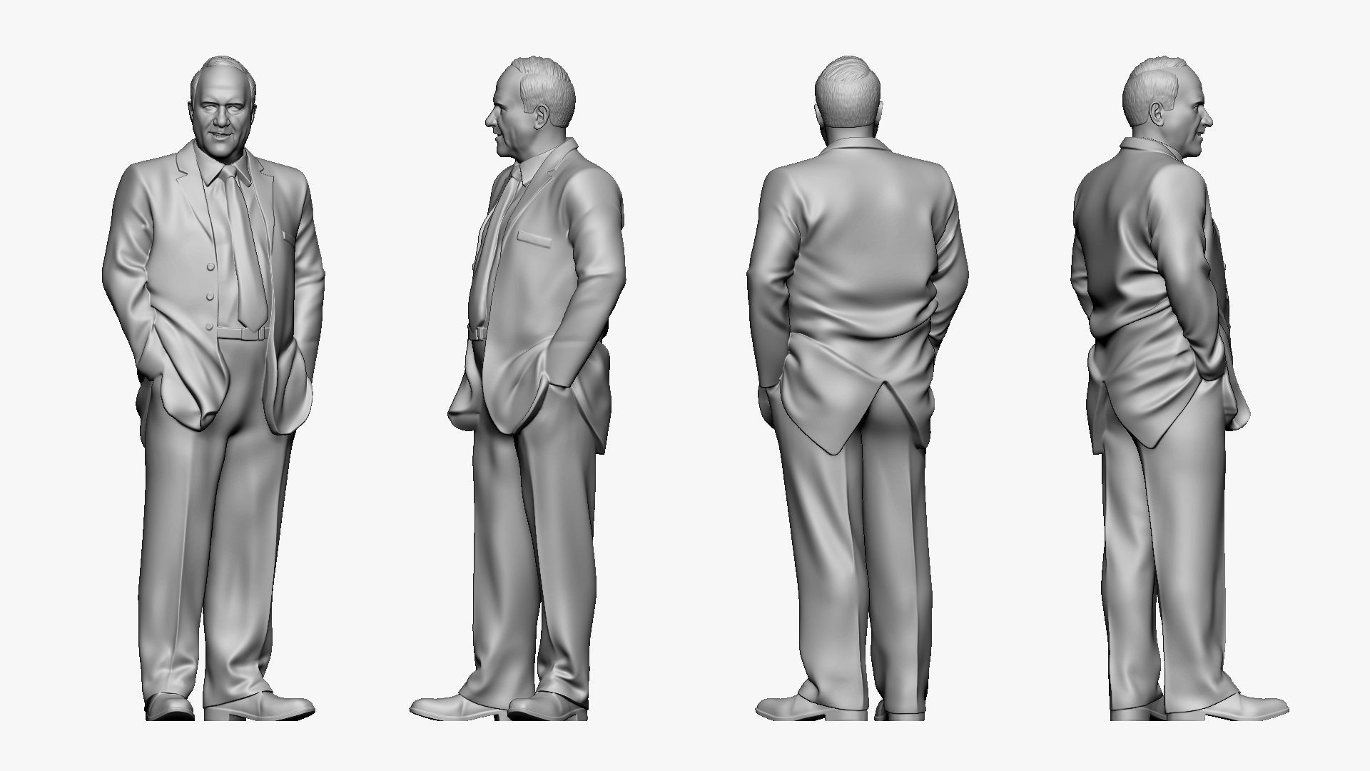 001267 smiling old man in gray suit 3D model_4