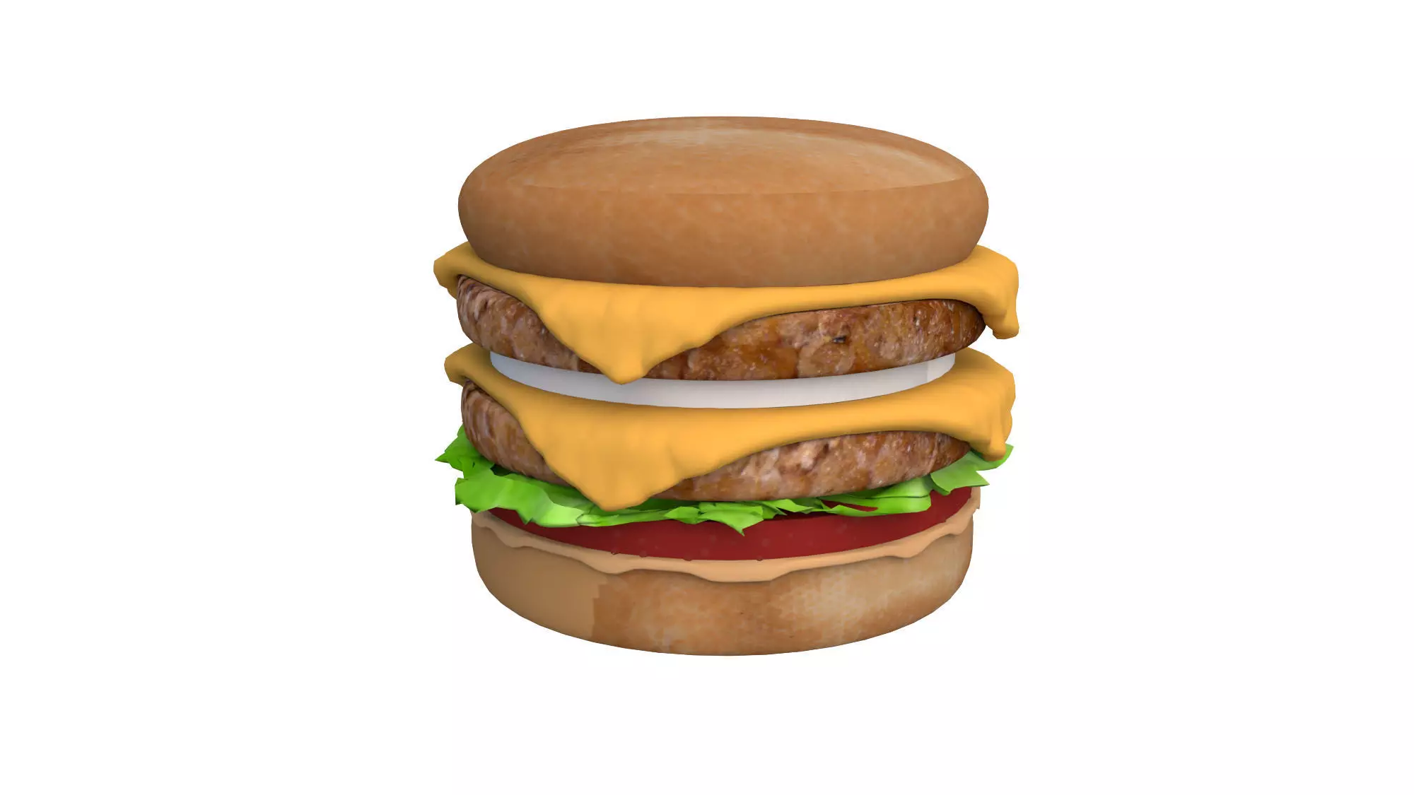 BURGER 3D MODEL hamburger 3D model