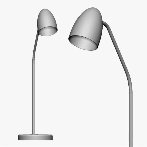 001276 Table Lamp Miniature Model 3D print model