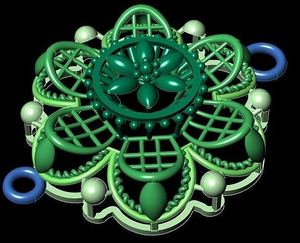 pendent jewellary for women   3D print model