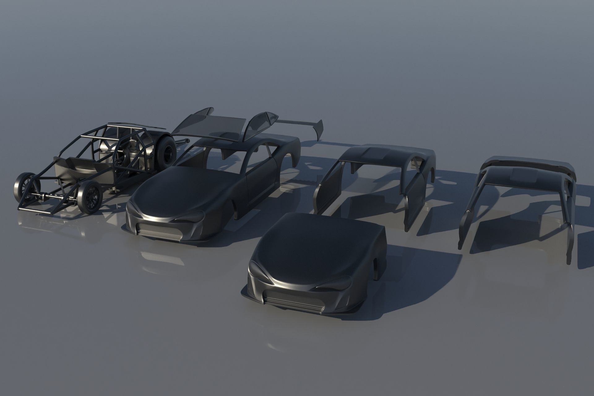 Toyota GT86 Pro Mod 3D print model_11