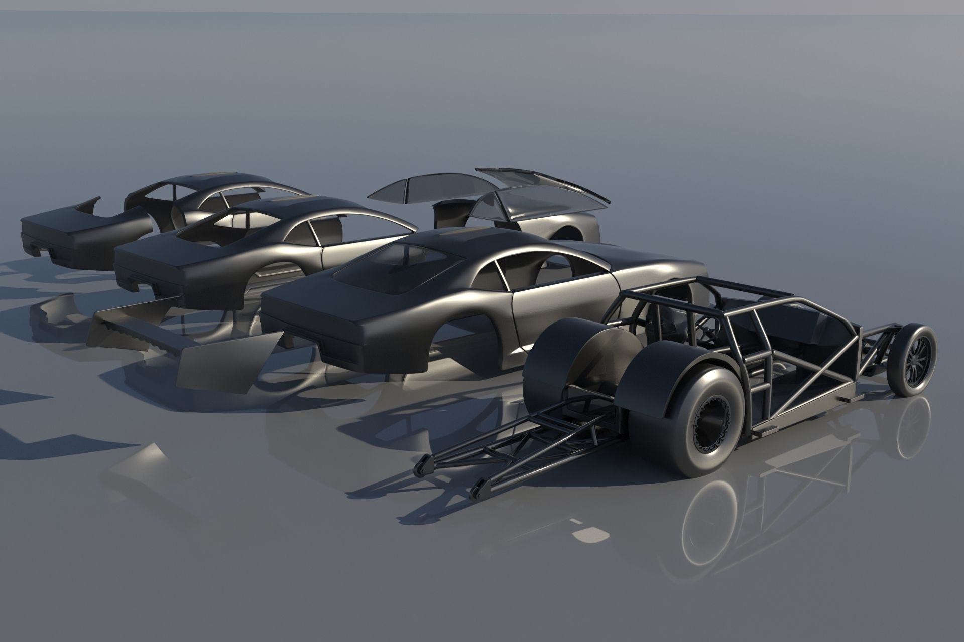 Toyota GT86 Pro Mod 3D print model_13