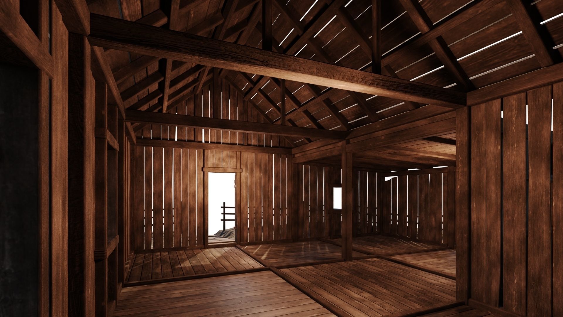 Old House 31 PBR 4K GameReady Low-poly 3D model_4