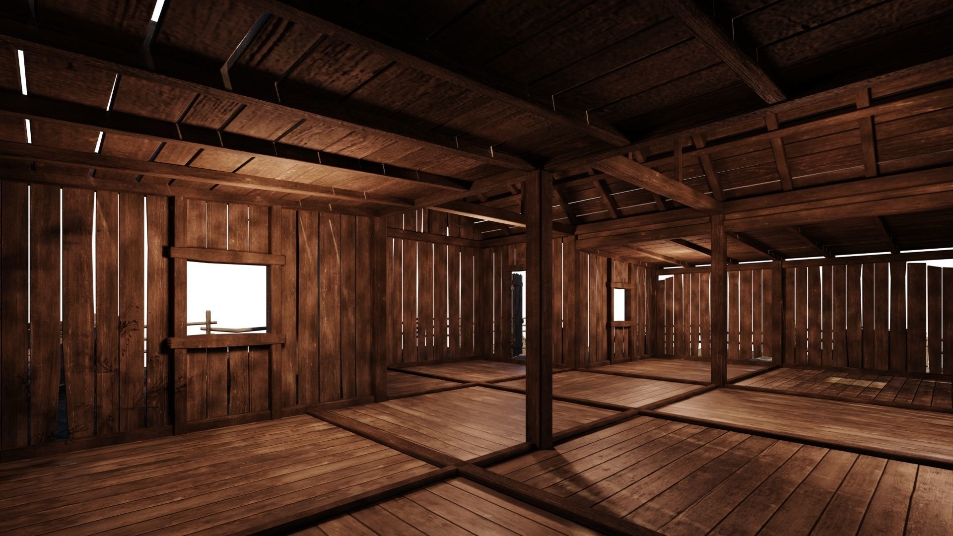 Old House 32 PBR 4K GameReady Low-poly 3D model_4