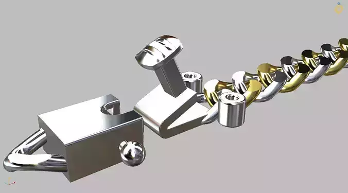 Grumet Cuban Chain with Drawer Lock