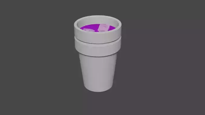 Lean 3D double cup