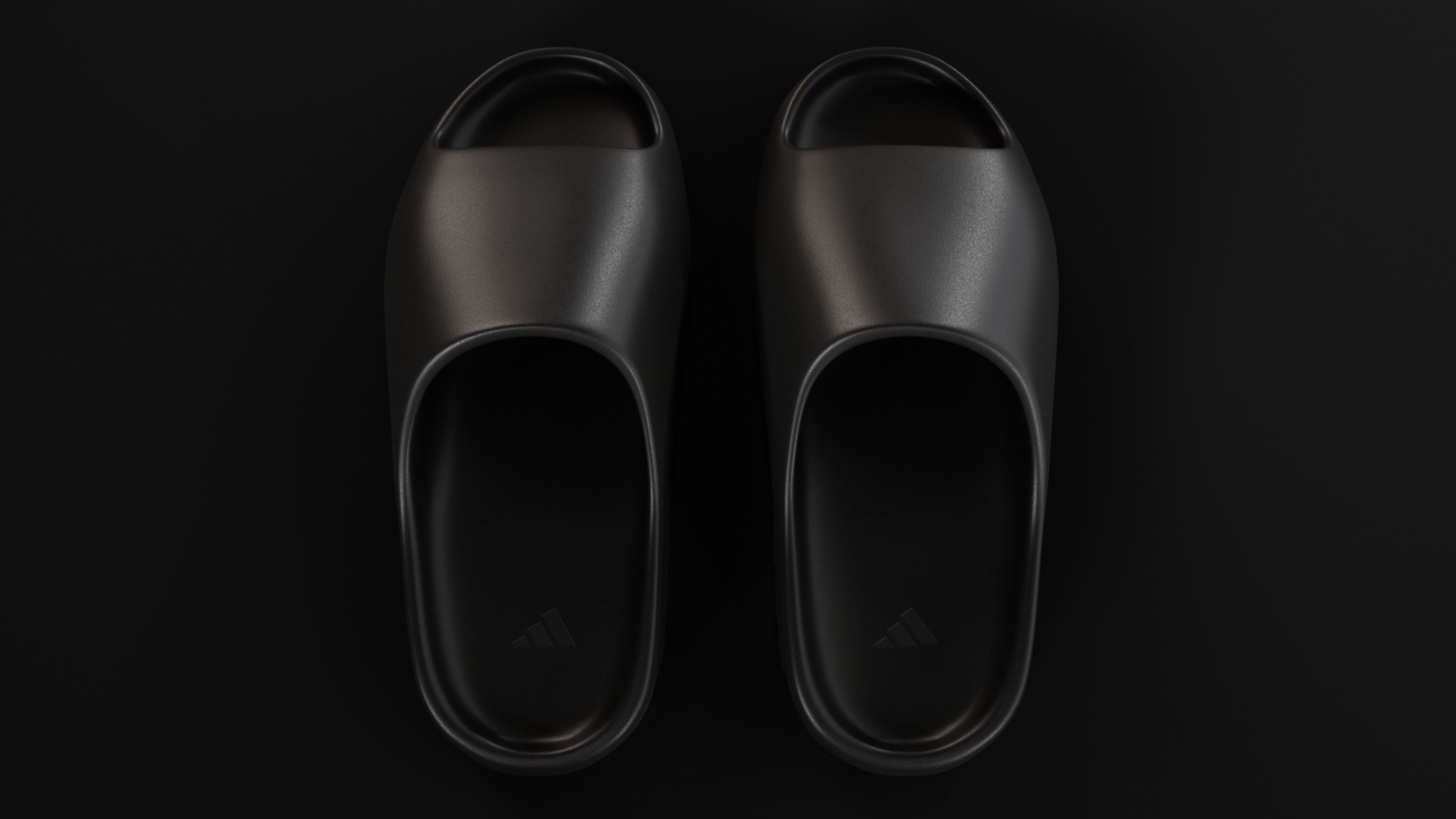 Adidas Yeezy sliders shoe Low-poly 3D model_24