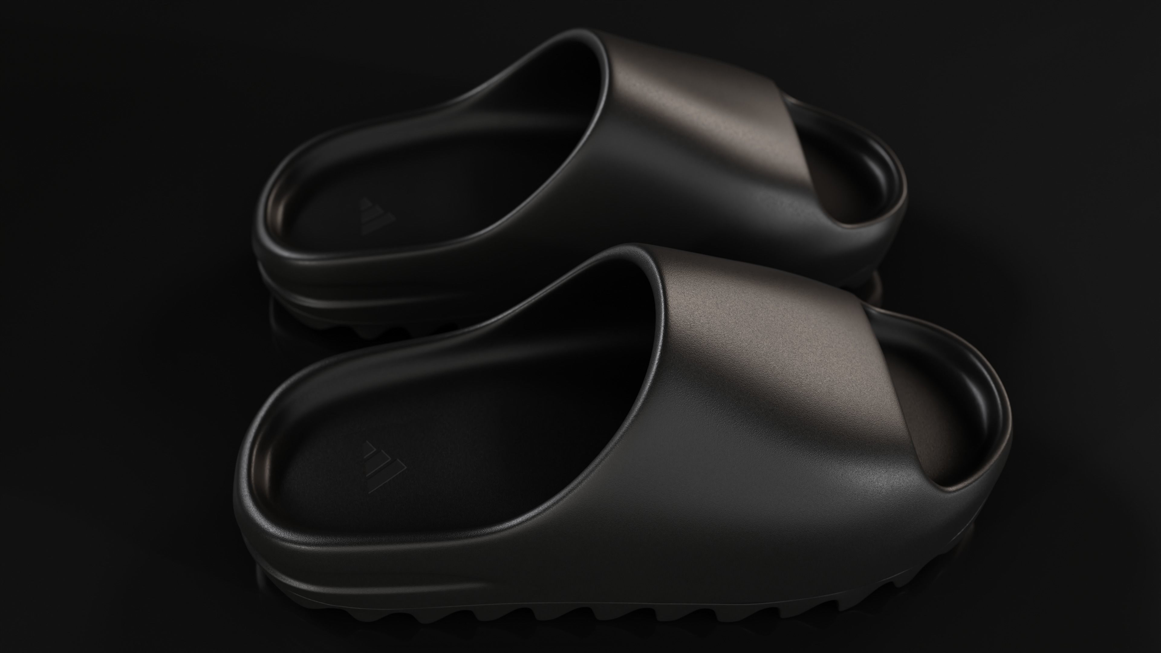 Adidas Yeezy sliders shoe Low-poly 3D model_23