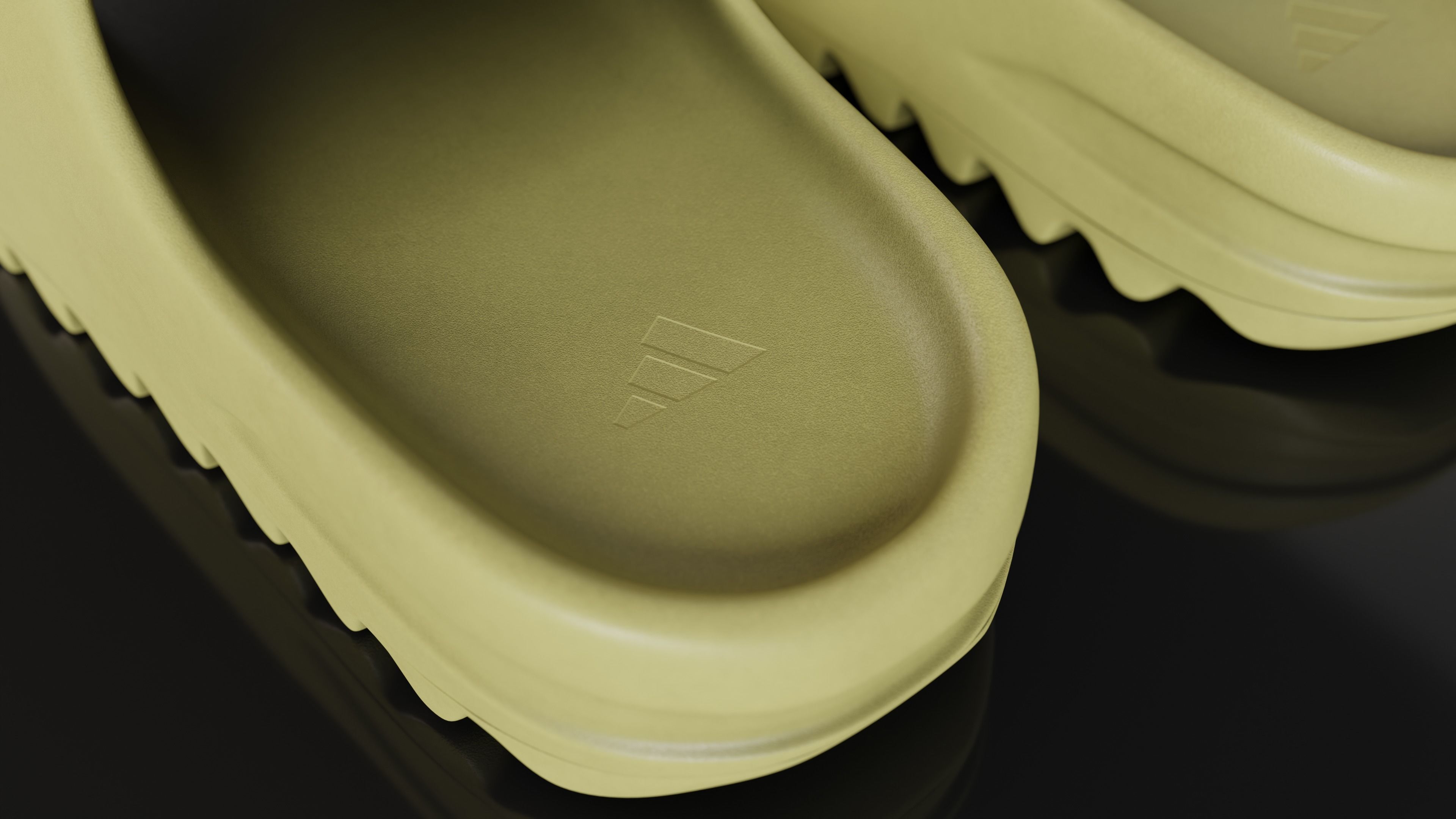 Adidas Yeezy sliders shoe Low-poly 3D model_41