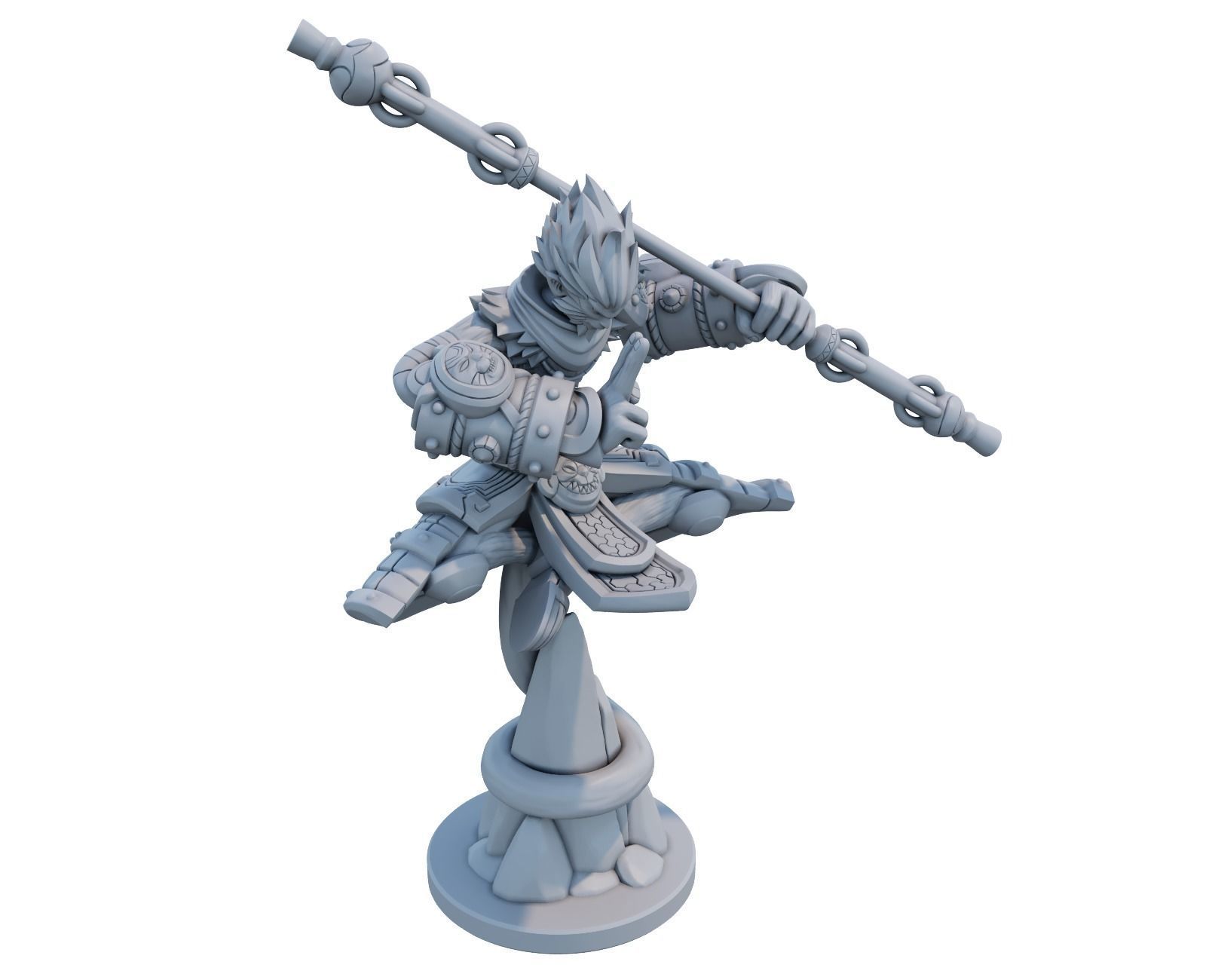 wukong 3D Print Model from League of Legends 3D print model_9