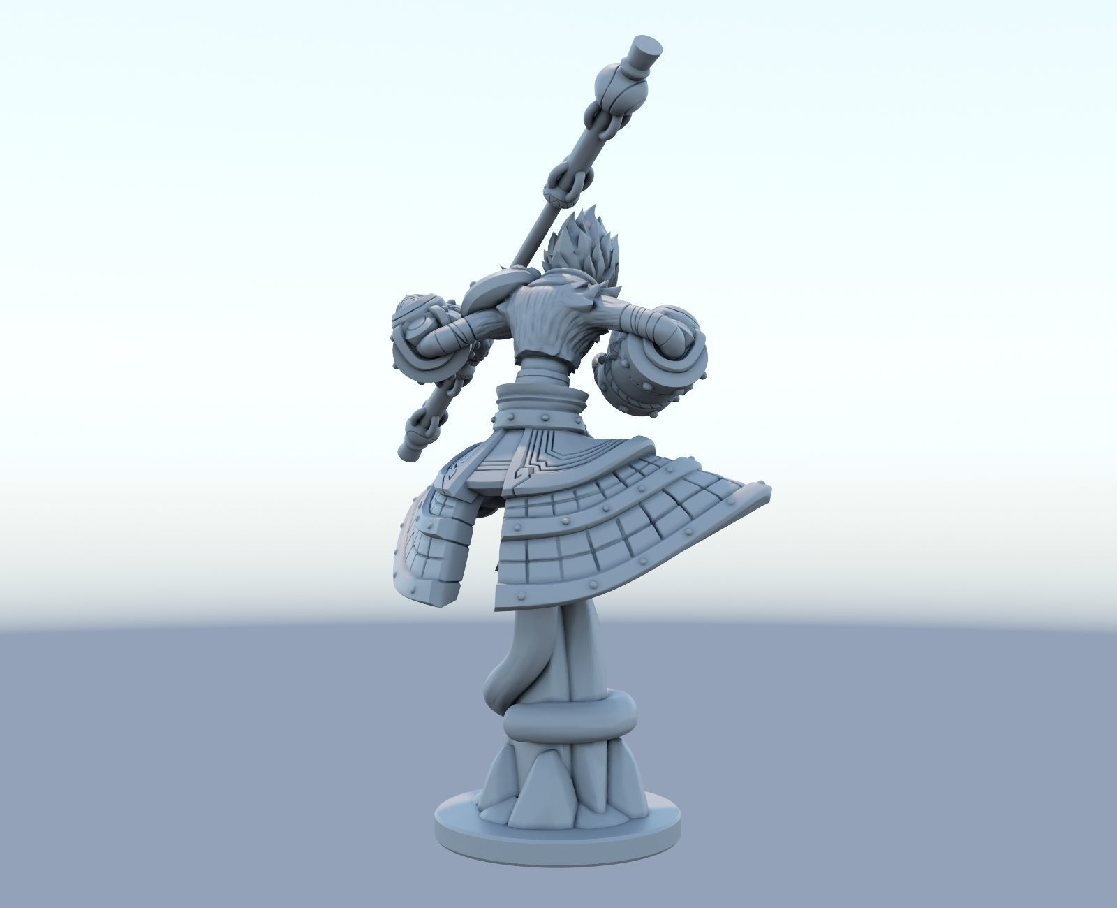 wukong 3D Print Model from League of Legends 3D print model_6