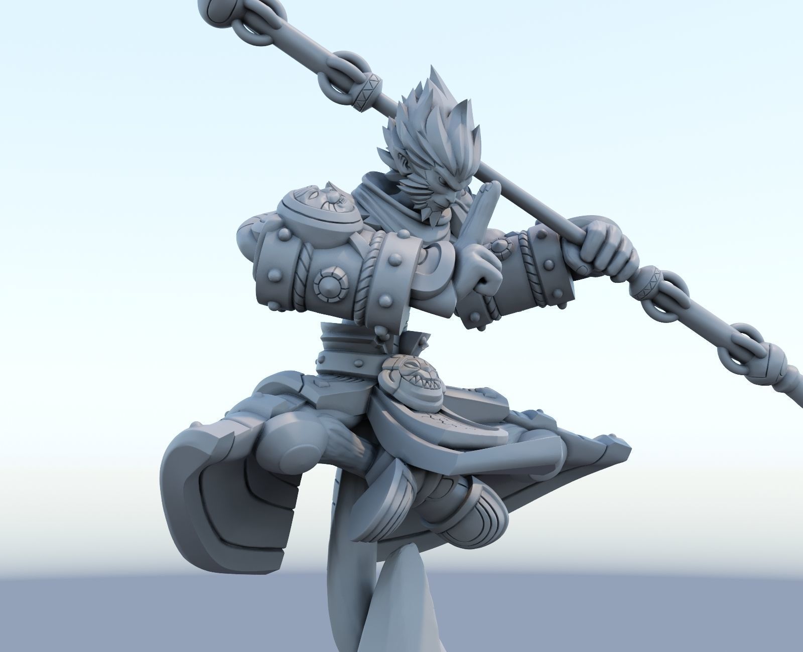 wukong 3D Print Model from League of Legends 3D print model_1