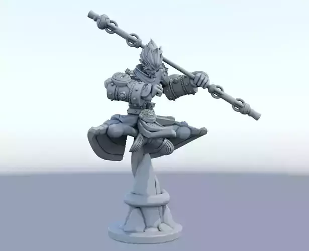 wukong 3D Print Model from League of Legends 3D print model