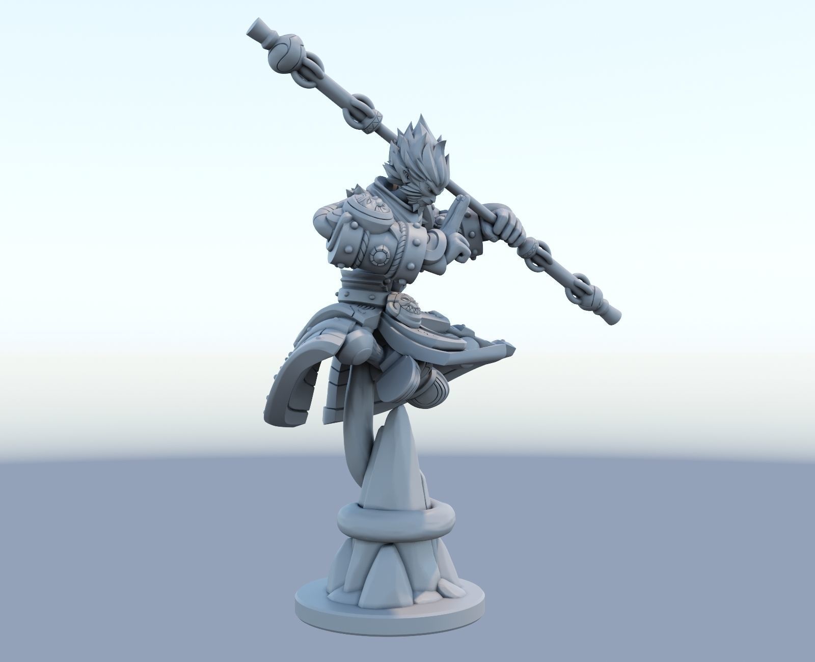 wukong 3D Print Model from League of Legends 3D print model_7