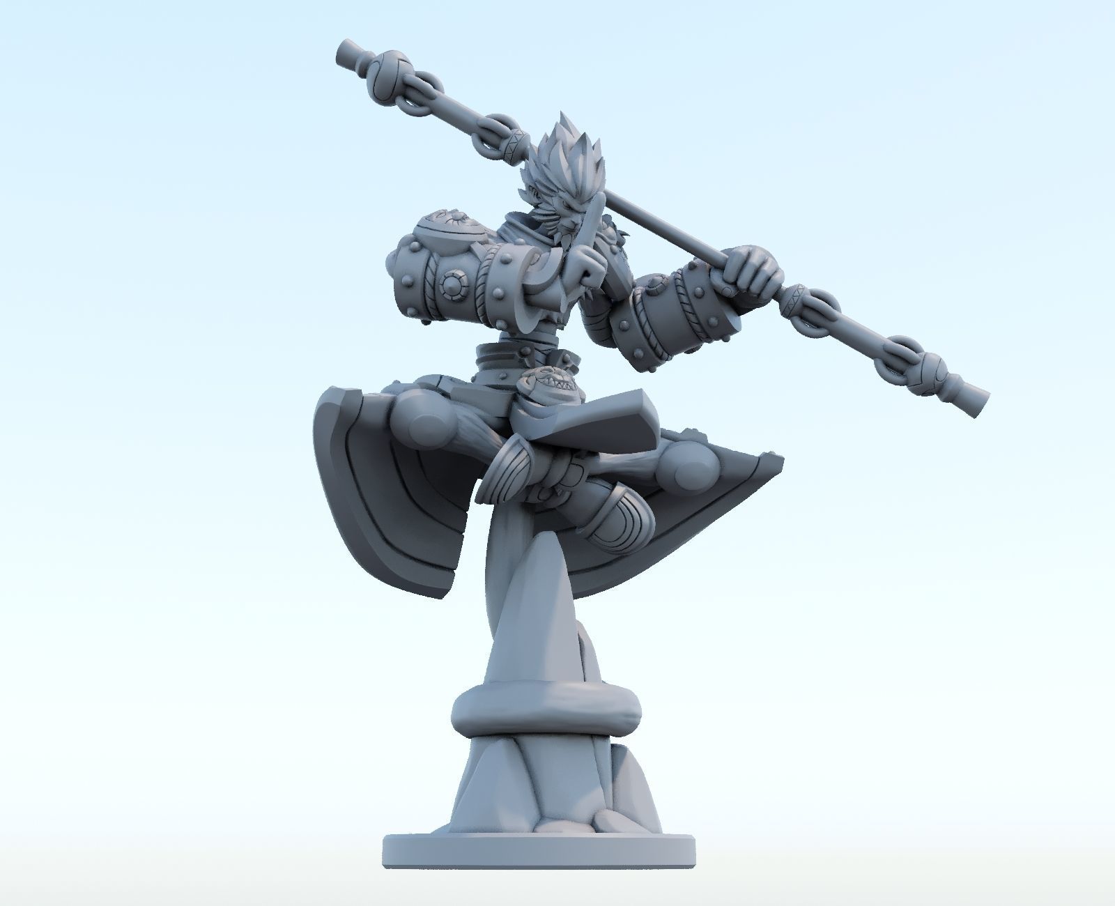 wukong 3D Print Model from League of Legends 3D print model_8
