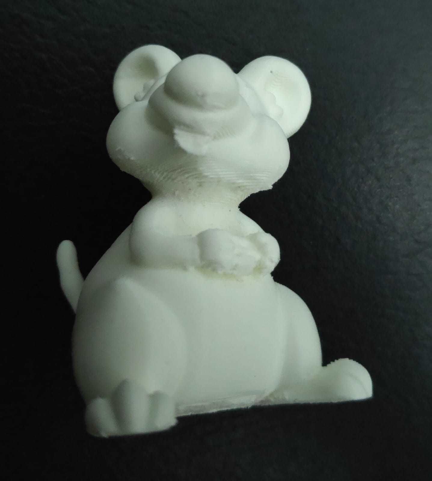Cartoon Mouse Eating 3D print model_13