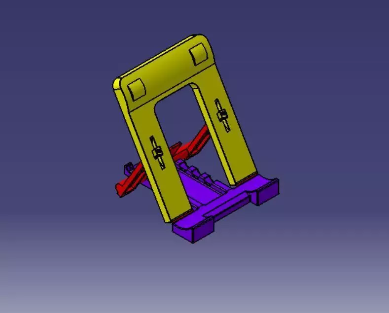 Mobile stand-3D printing model Free 3D print model