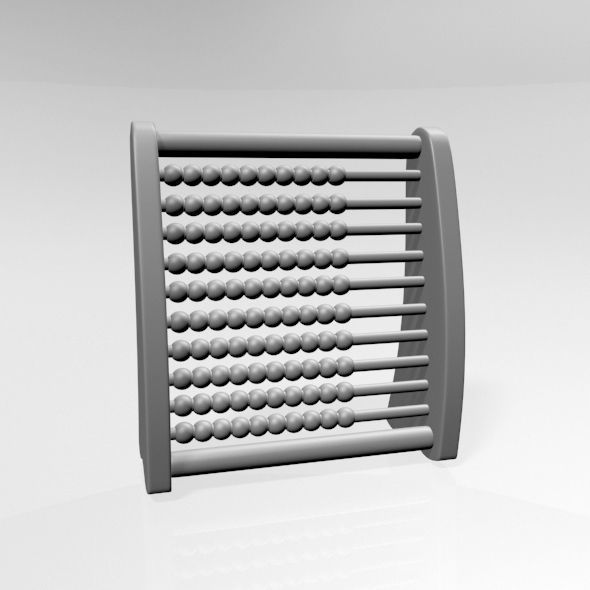 Abacus 01 3D model_8