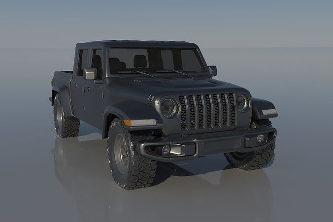 Jeep Gladiator 3D print model 6
