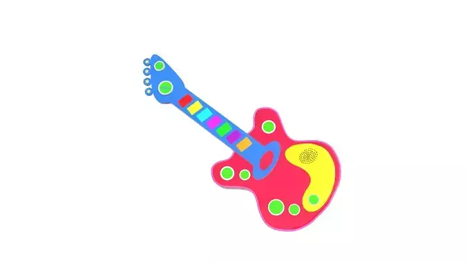 Cartoon Guitar