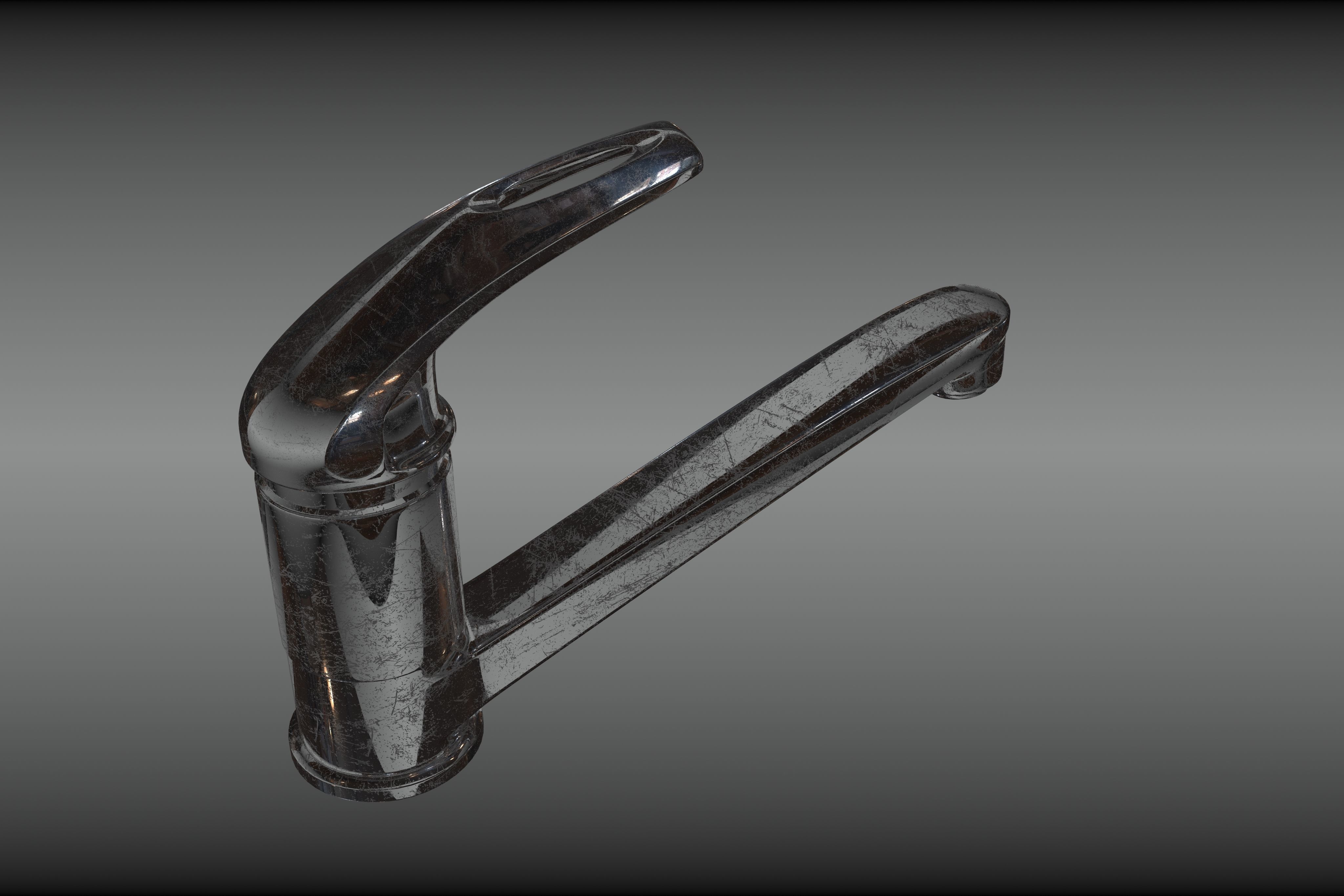  mixer faucet Free 3D model_1