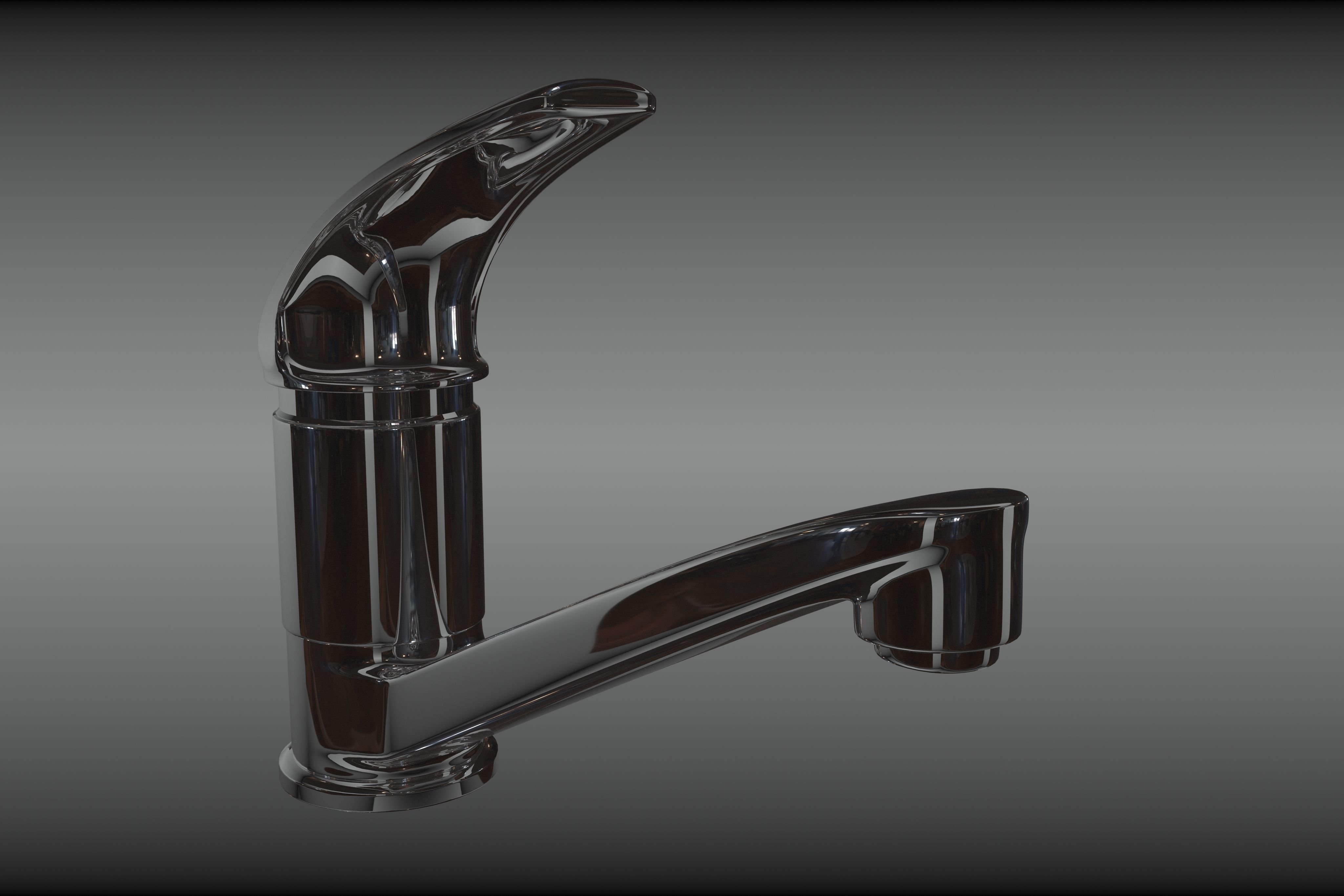  mixer faucet Free 3D model_4