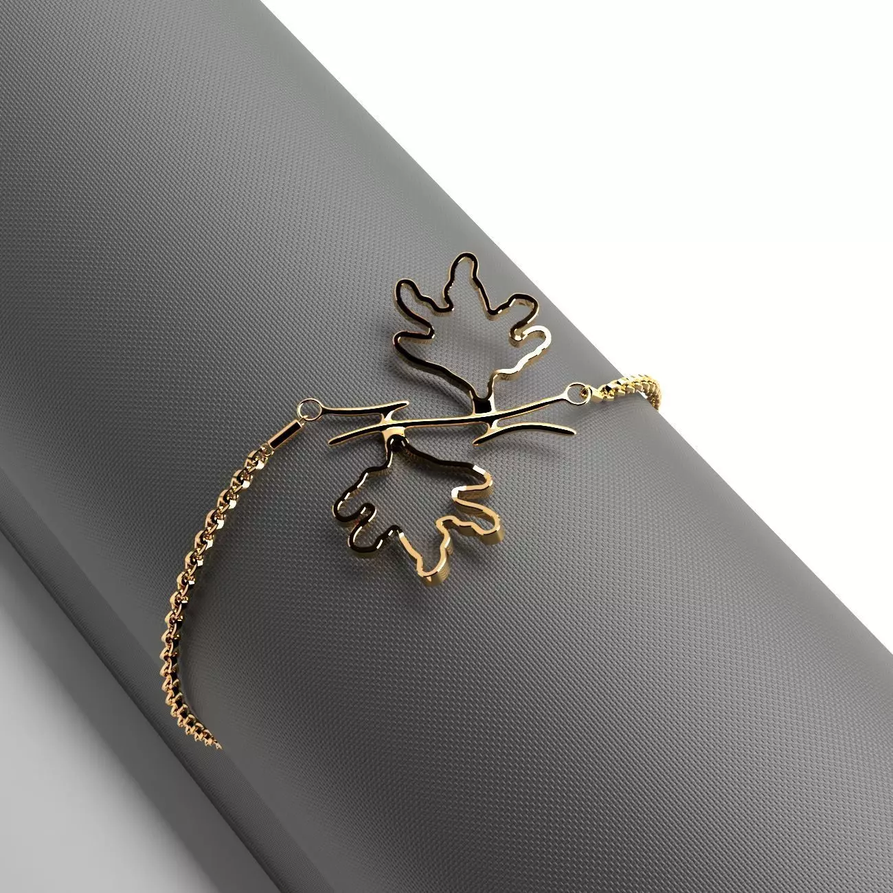 golden bracelet 3d printable model Free 3D print model