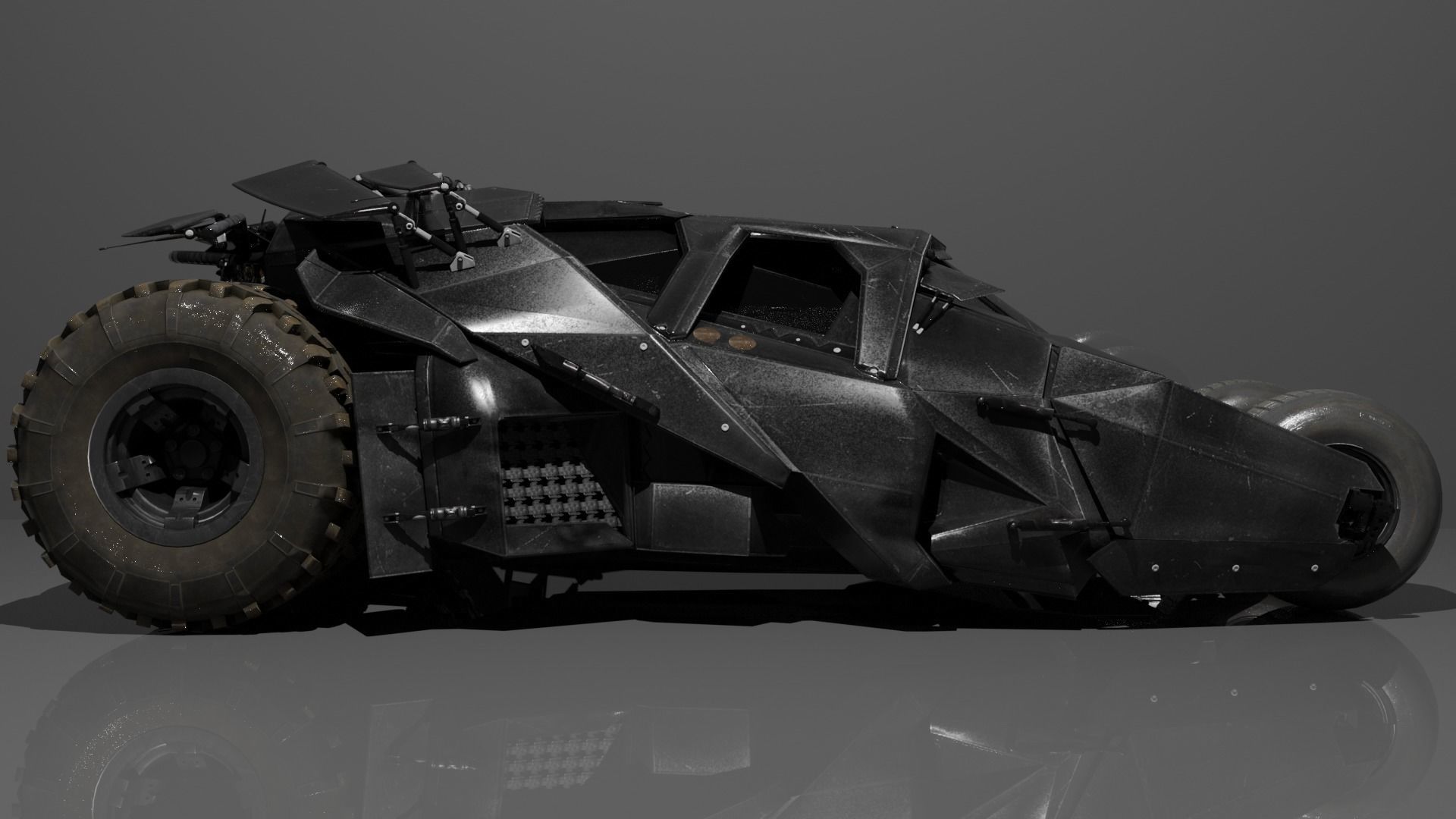 Christian Bale Batman 3D model_3