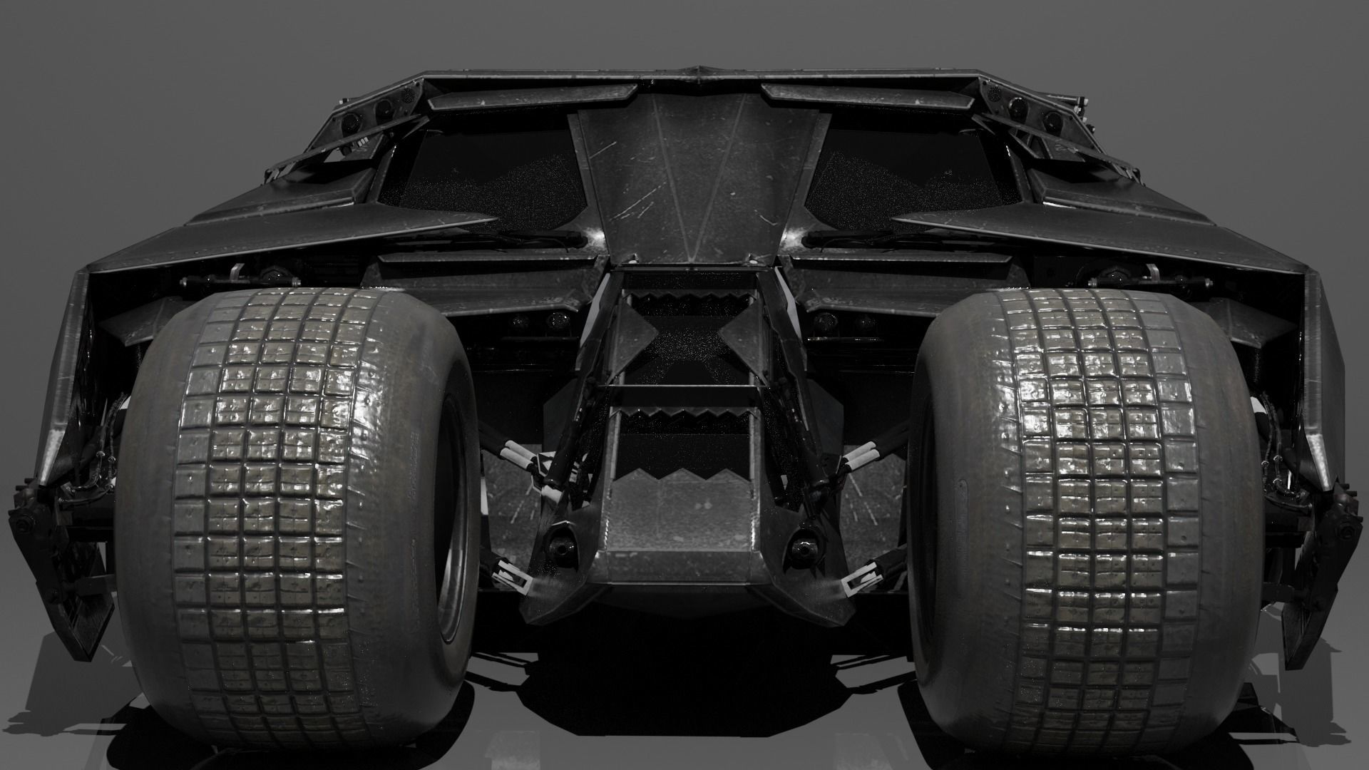 Christian Bale Batman 3D model_2