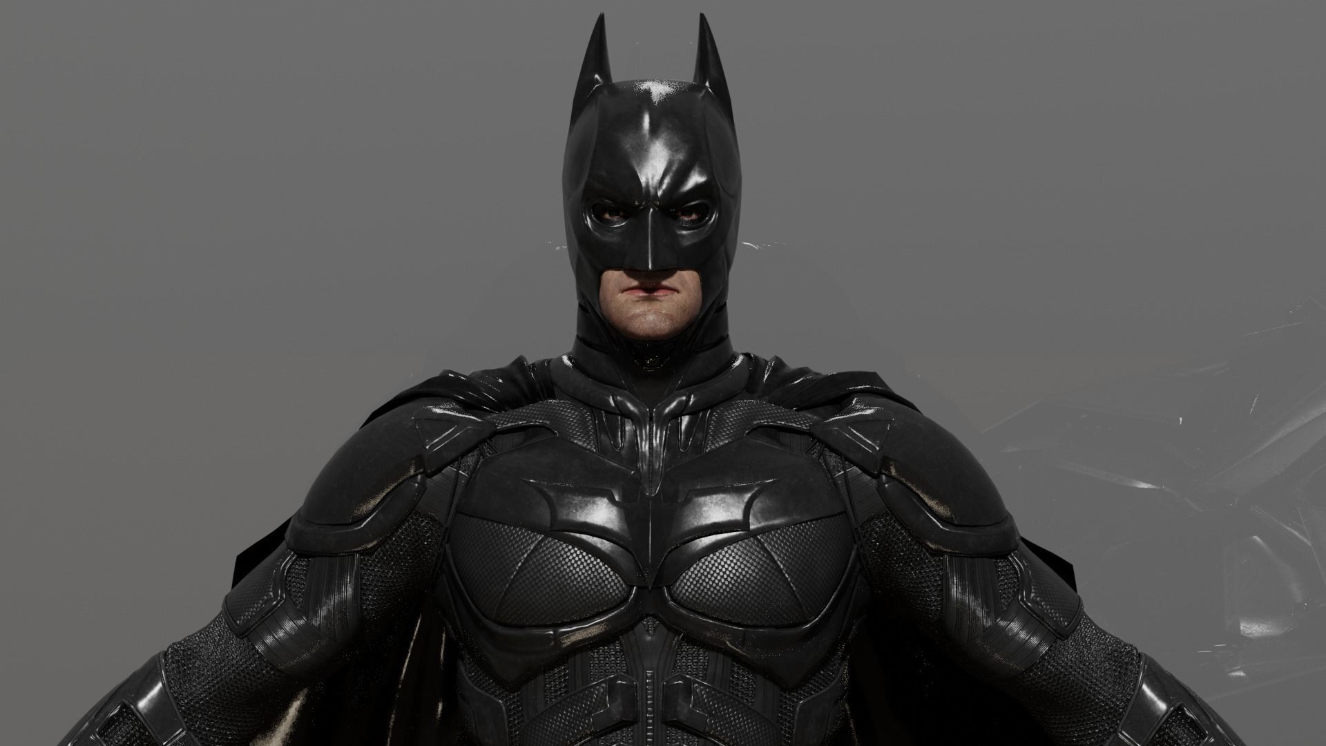 Christian Bale Batman 3D model_1