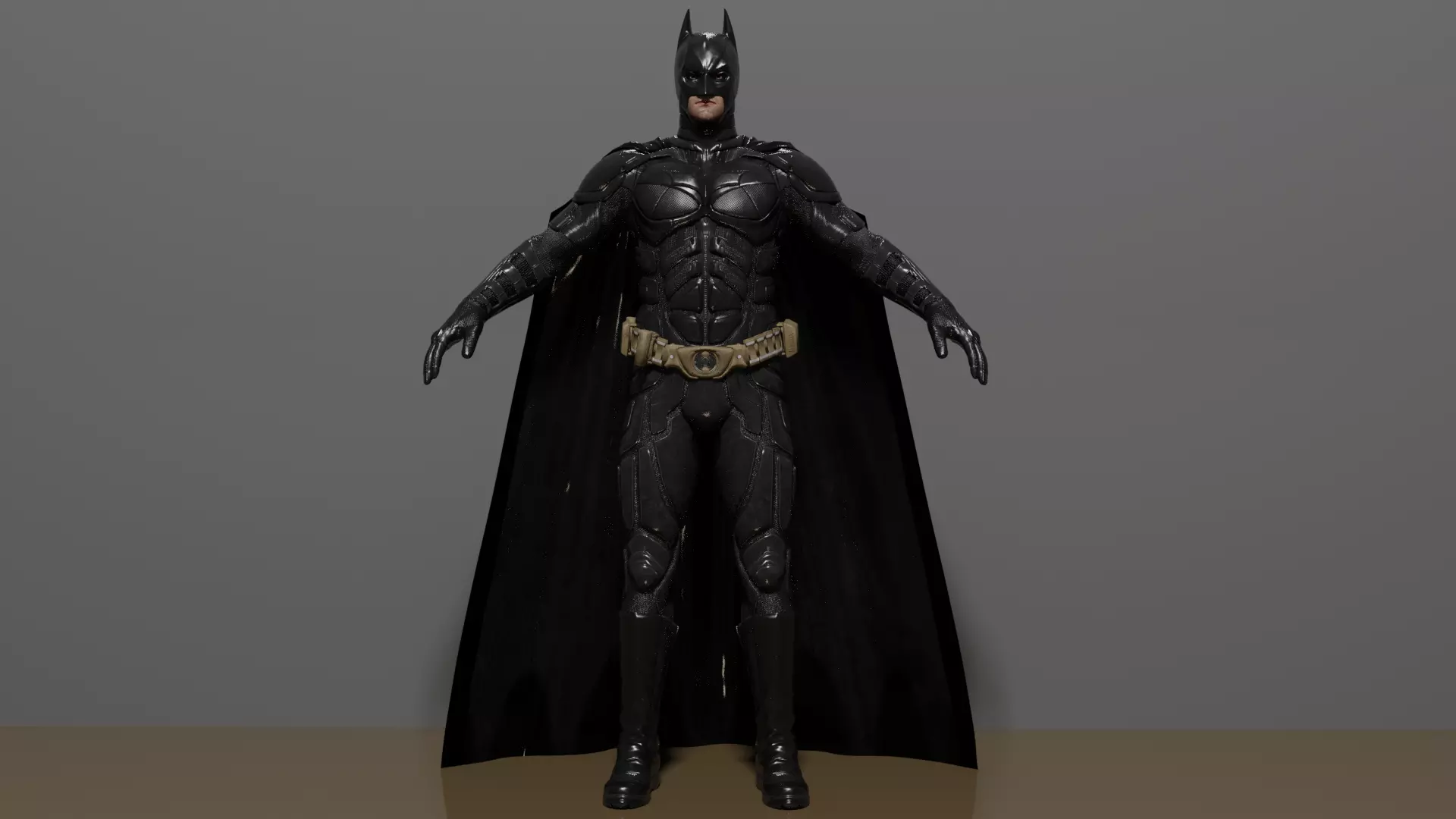 Christian Bale Batman 3D model_0