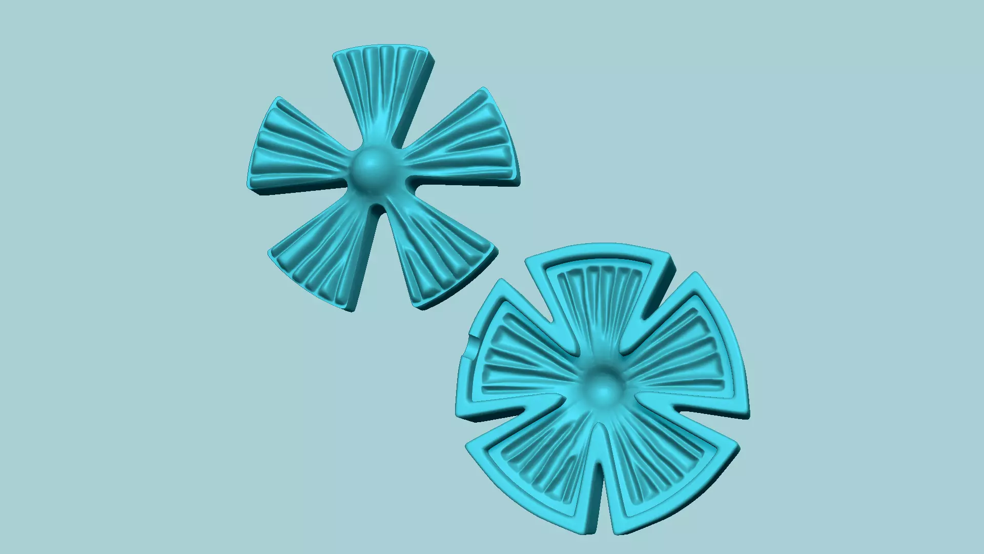 Chrysanthemum Flower 02 - Molding Arrangement EVA Craft 3D print model