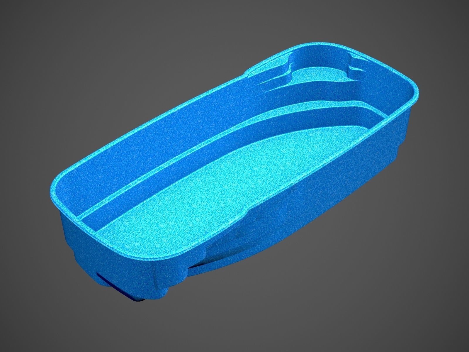 Geneva swimming pool 3D model_2