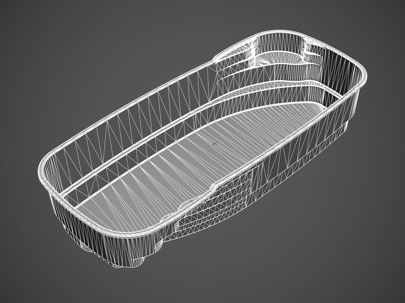 Geneva swimming pool 3D model_3