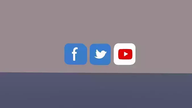 Social Media 3D print model