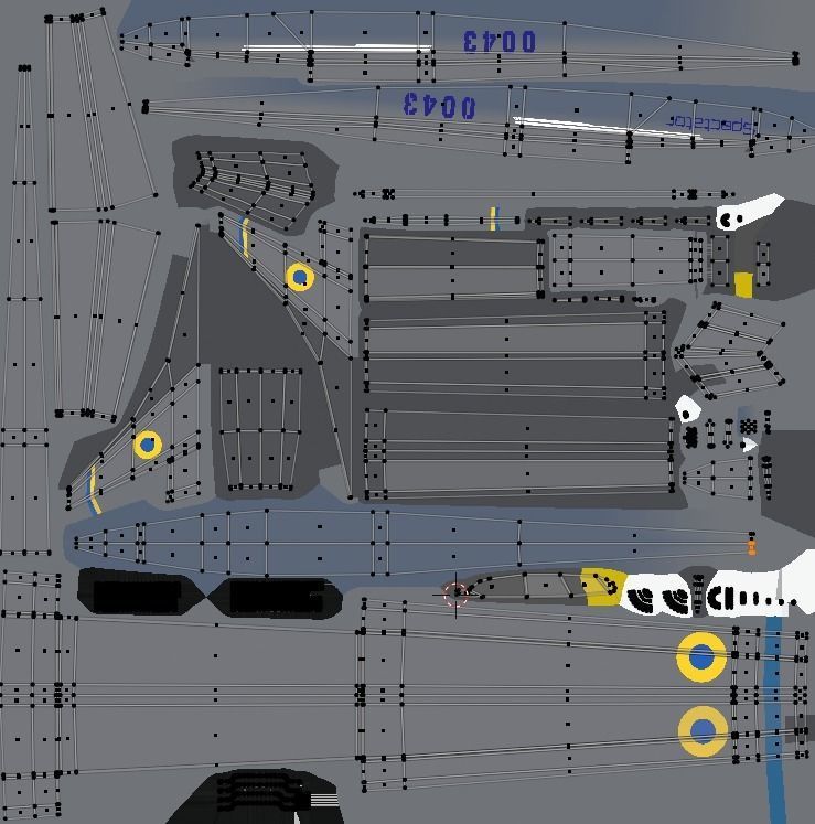 UAV Spectator-M1 Ukrainian military drone  Low-poly 3D model_9