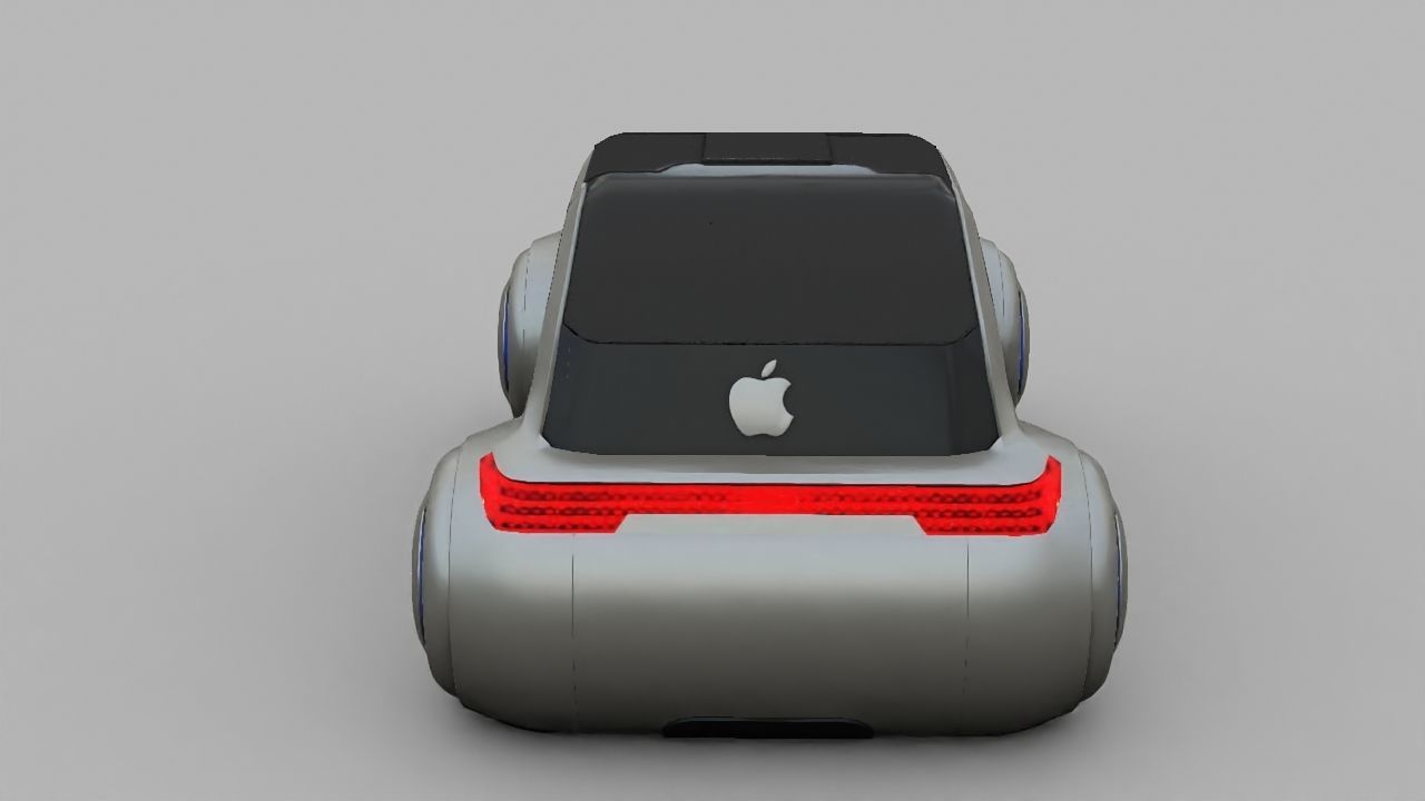 APPLE CONCEPT CAR G2 rigged 3D model_10