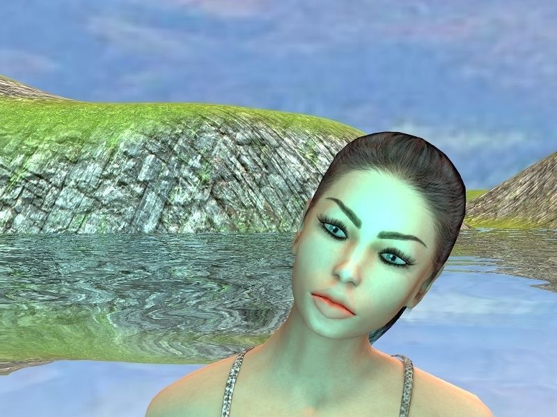 Sabrina Female Character 3D model_5