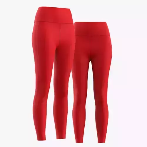 Women High Waisted Leggings Design