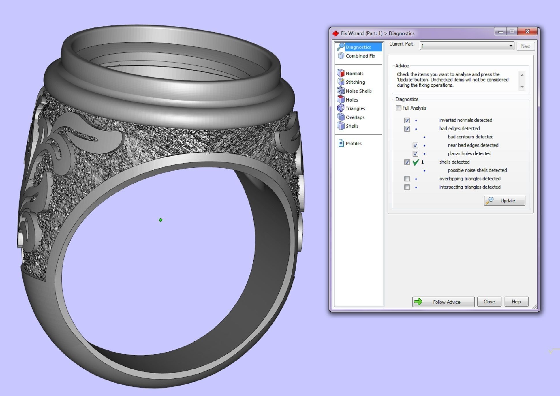 mens signet  ring with black onyx gem 3D print model_8