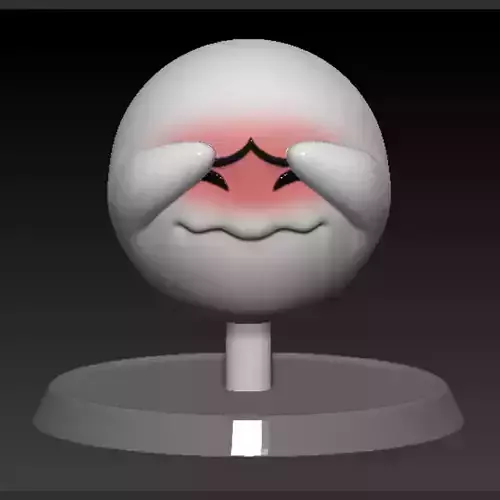 Shy Boo Ghost Mario Based