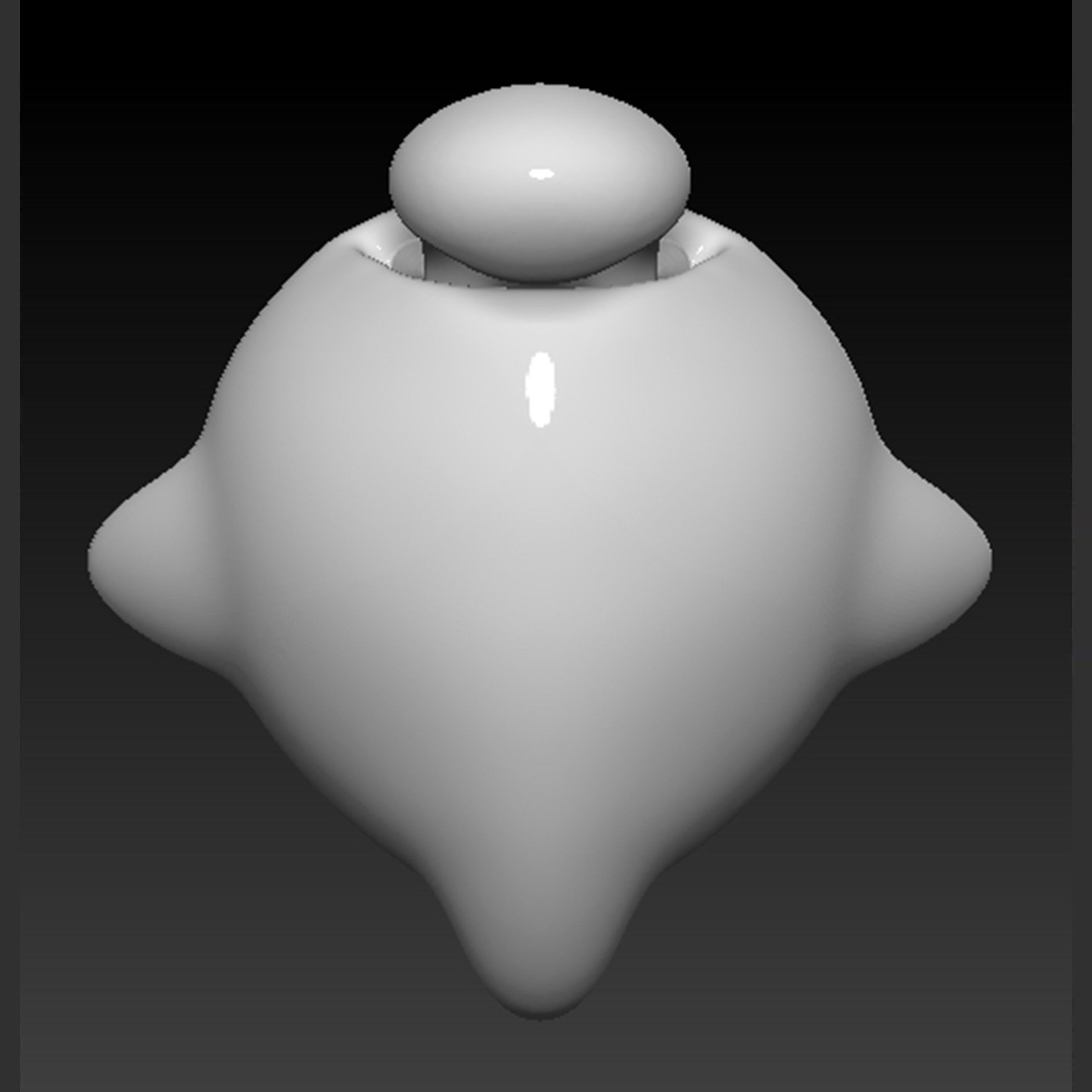 King Boo Ghost Mario 3D print model_17