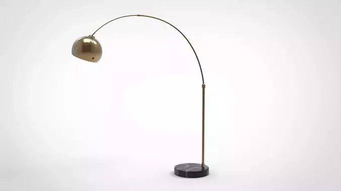 costume floor lamp 3d model