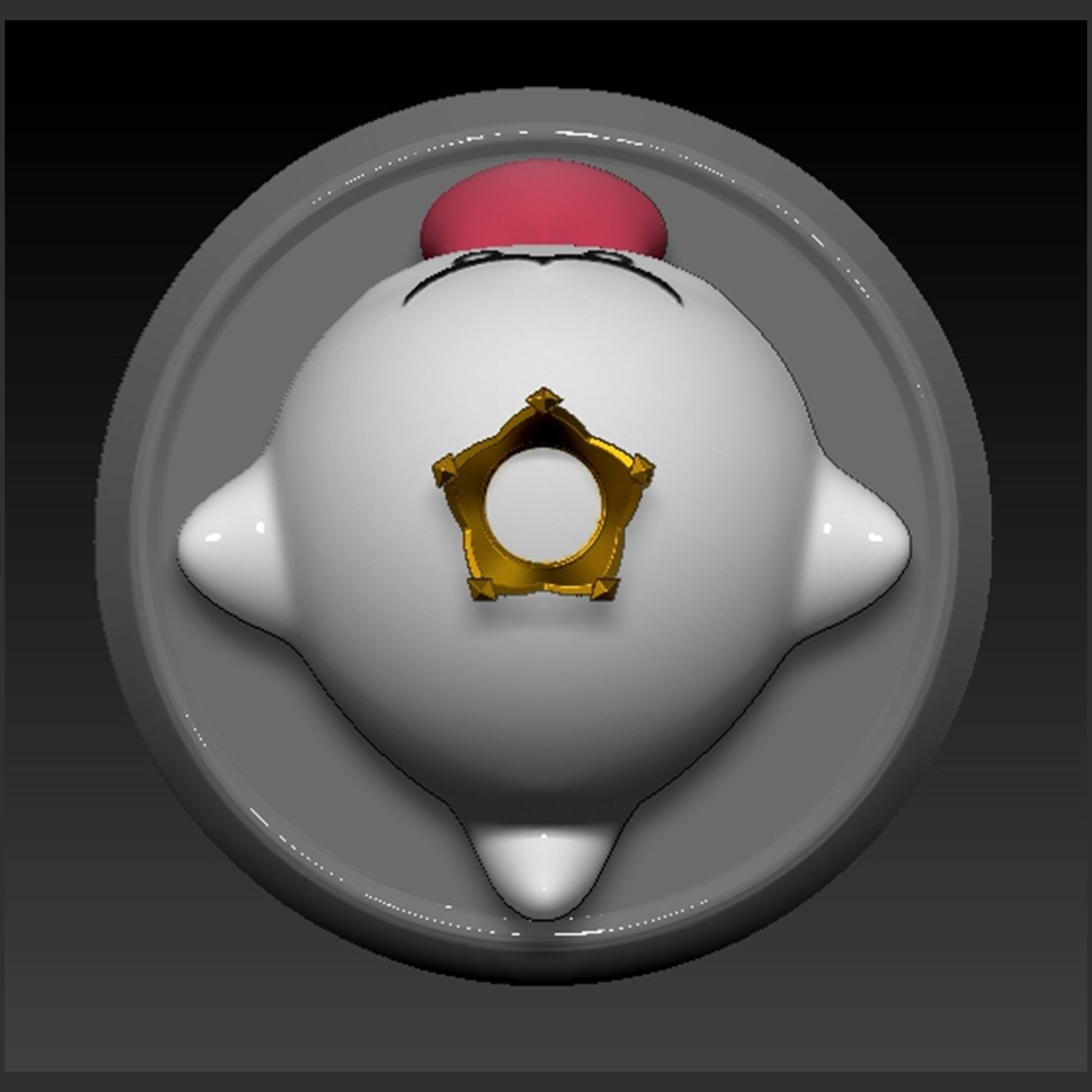 King Boo Ghost Mario Based 3D print model_13