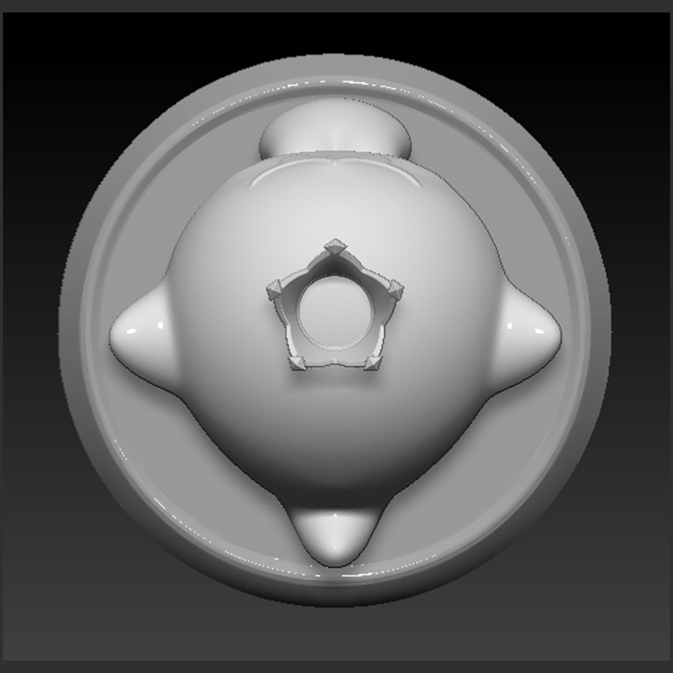 King Boo Ghost Mario Based 3D print model_14