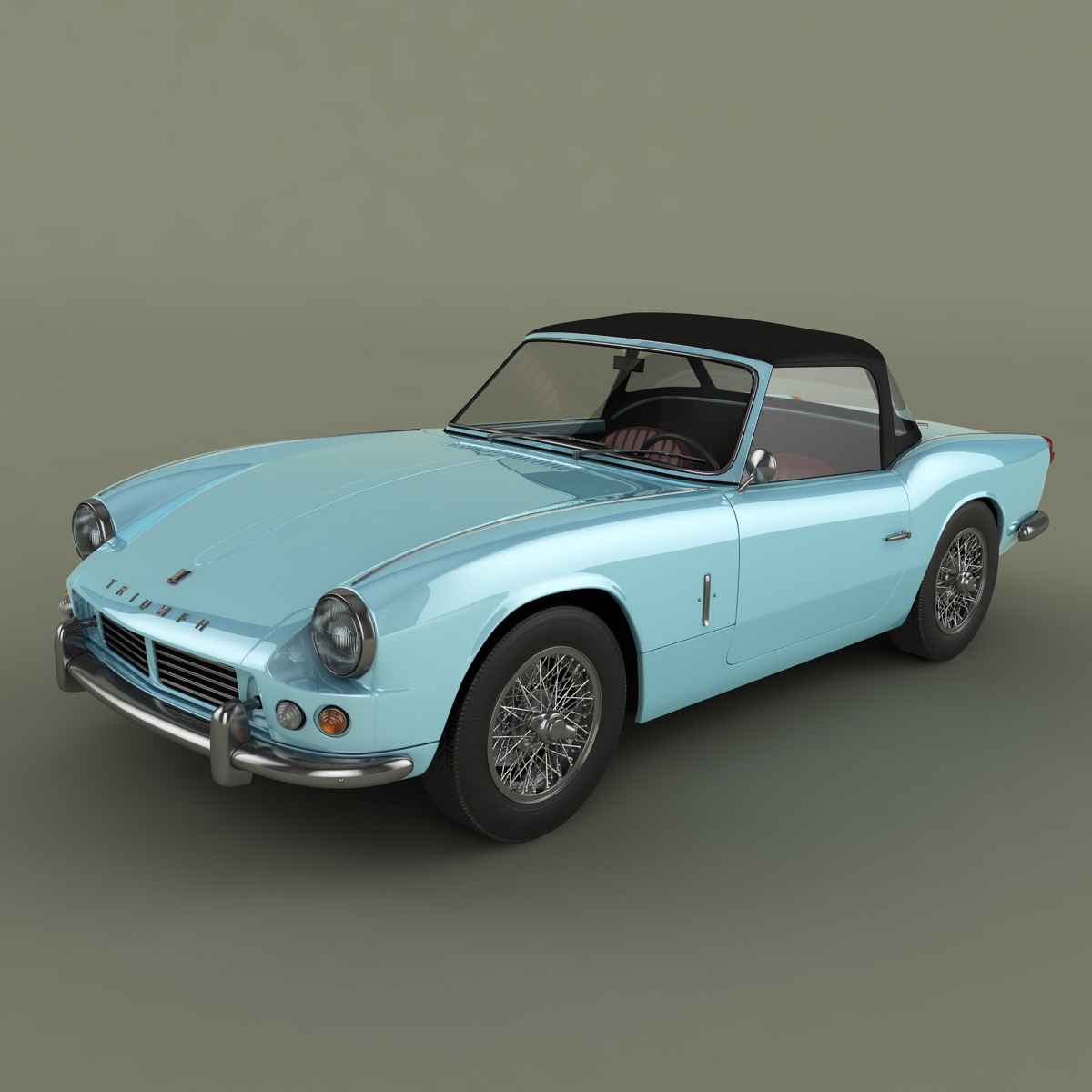 Triumph Spitfire Mk2 3D model