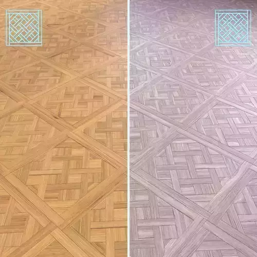 Parquet - Laminate - Wooden floor 2 in 1