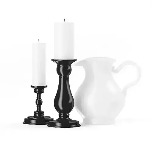 Two Candles and a Jug