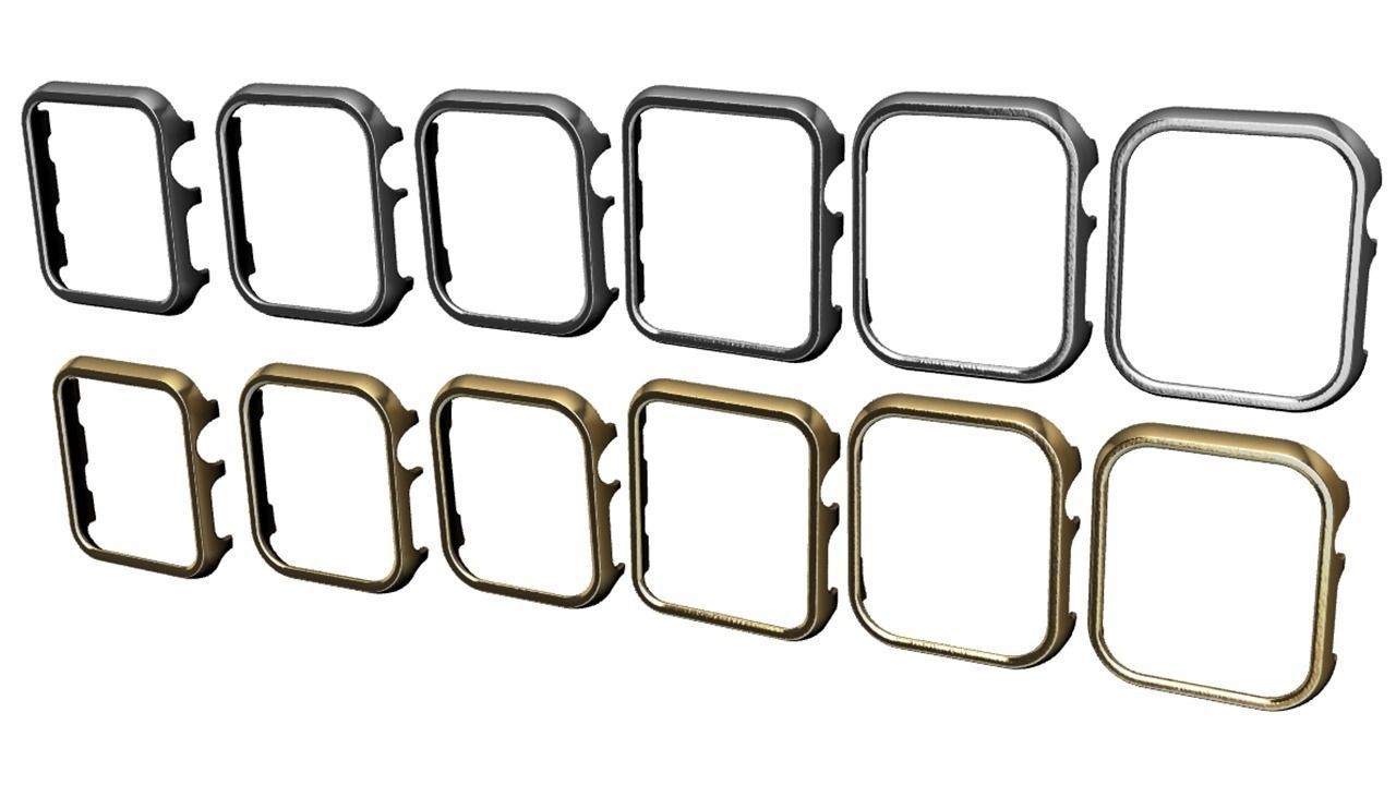 Apple Watch Case Frame Face - All sizes  3D print model_1